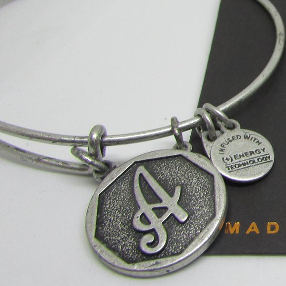 Alex and Ani Initial Bracelet - Picture 2 of 3